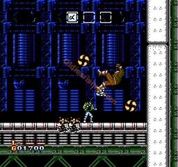 une photo d'Ã©cran de Shatterhand sur Nintendo Nes